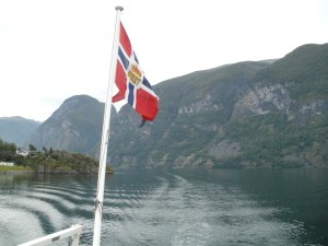 een van de vele fjorden